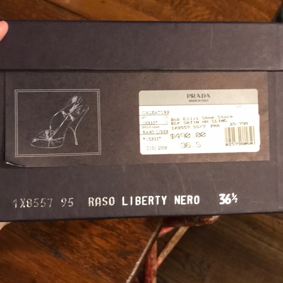 Prada raso liberty satin pumps - Picture 5 of 5